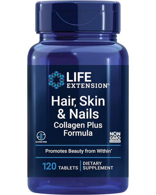 Hair, Skin, & Nails Collagen Plus Formula (Life Extension)