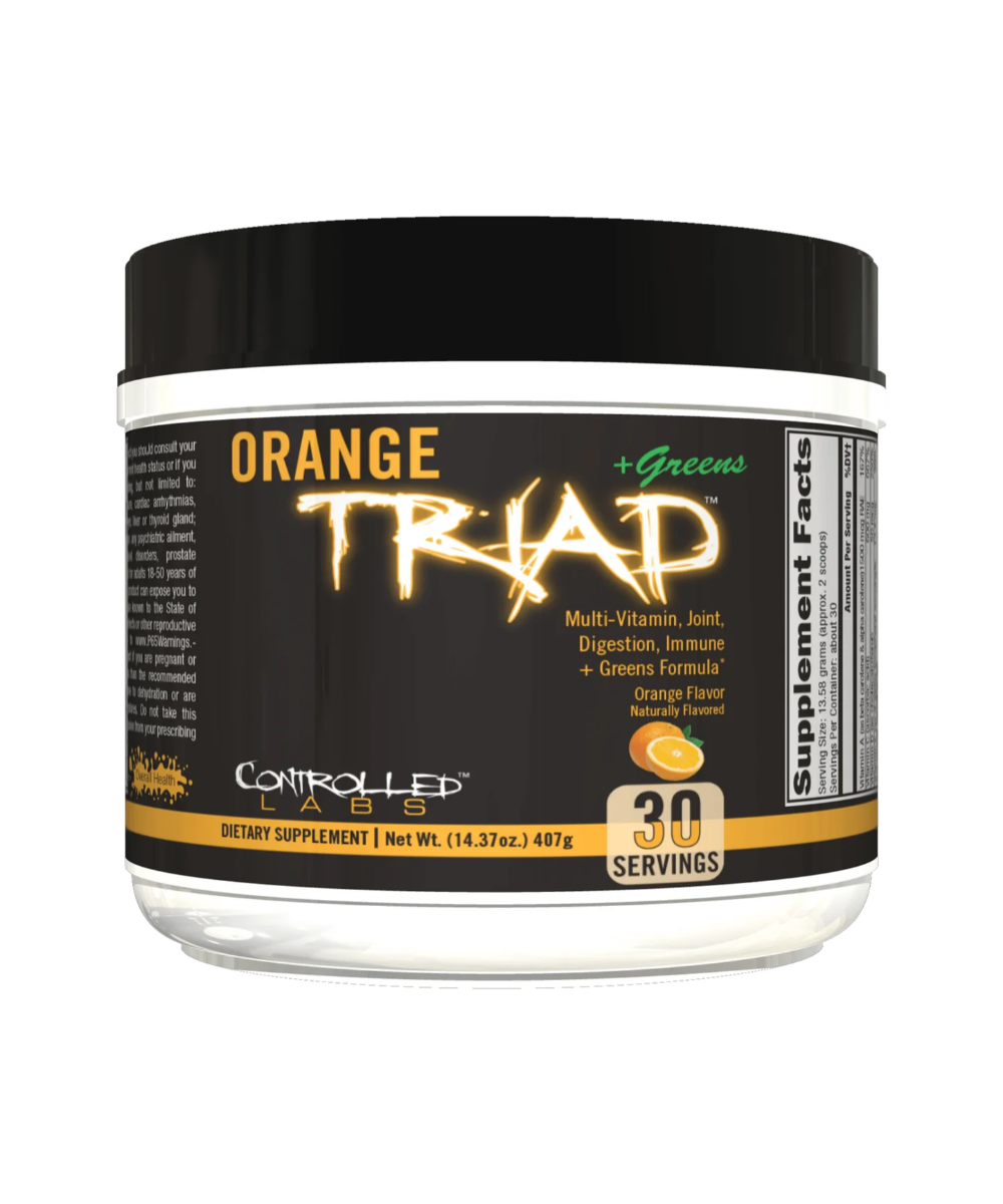 Orange Triad + Greens Powder