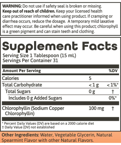 Liquid Chlorophyll Spearmint