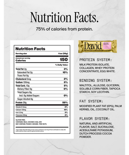 David Protein Bar Case/12
