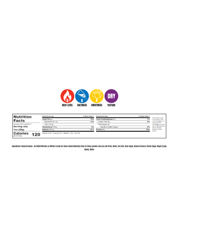 Wicked Cutz Bacon Jerky