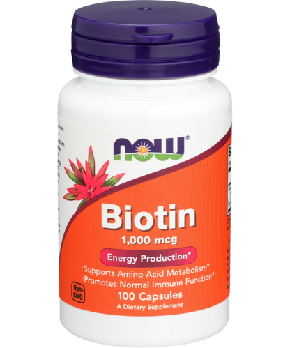 Biotin 1000mcg 100caps
