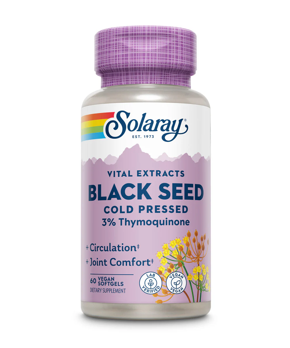 Black Seed Oil Cold Pressed softgels