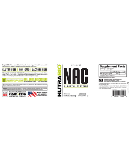 Nutrabio NAC Powder