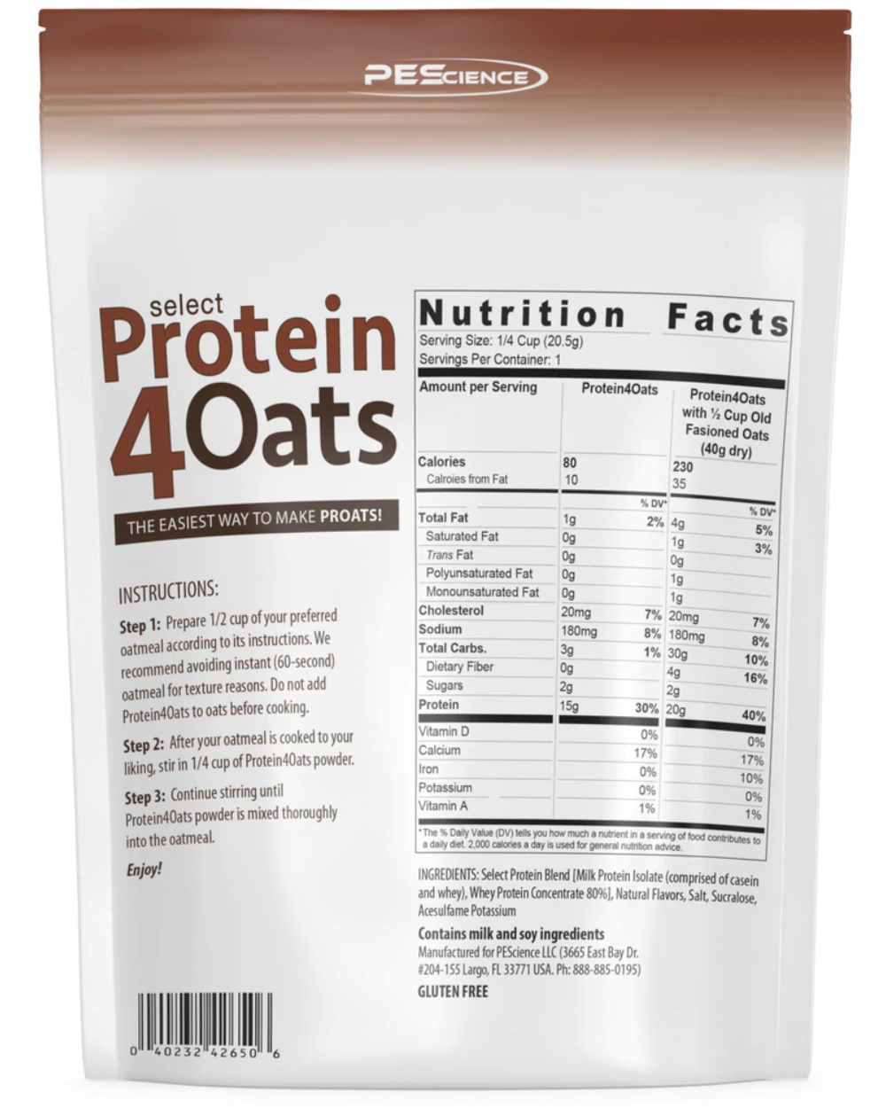 Protein 4 oats
