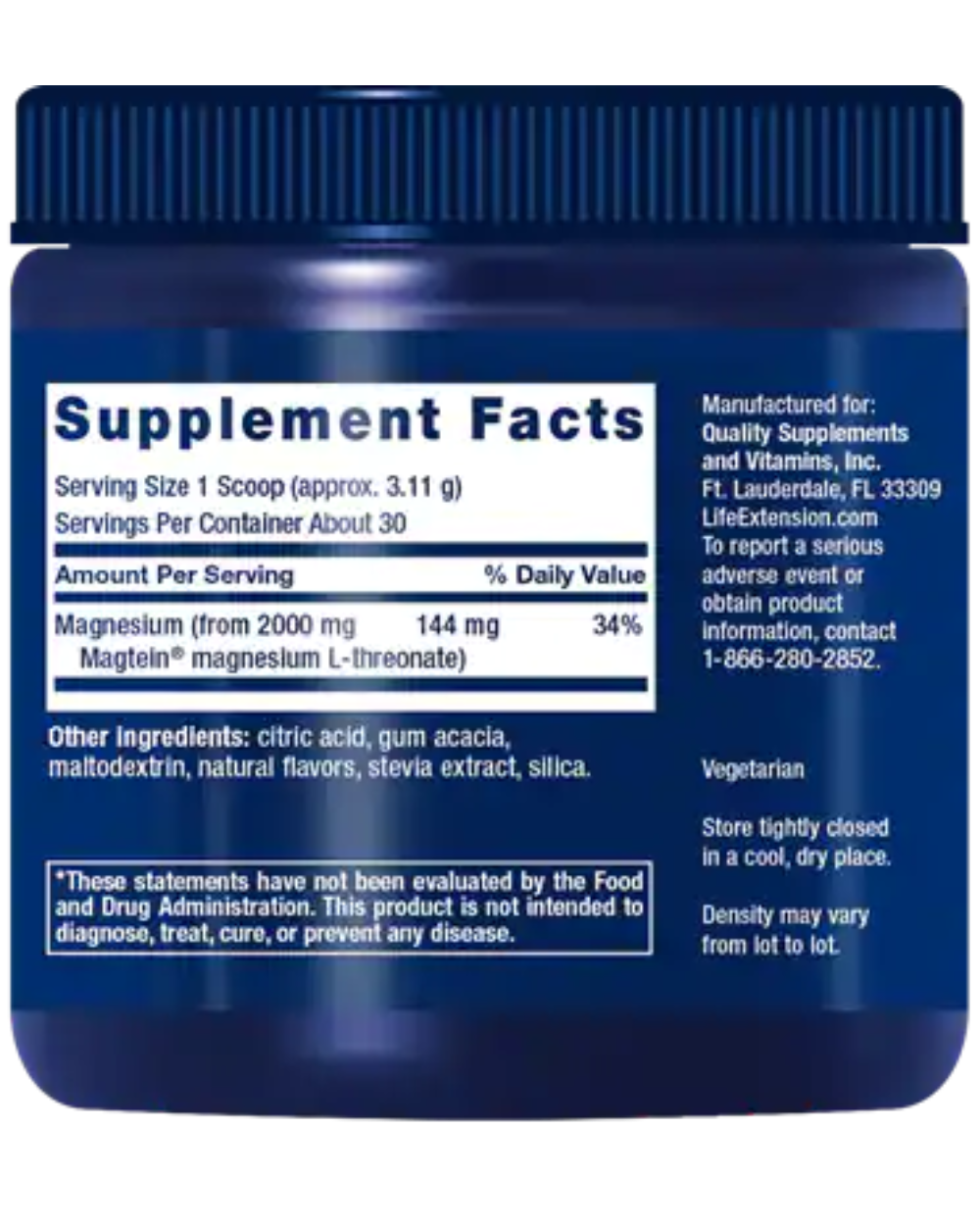 Neuro-Mag Magnesium L Threonate Powder