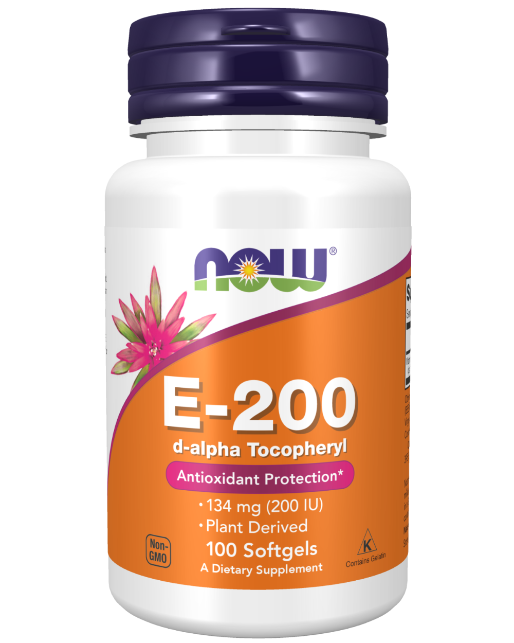 Now Vitamin E-200 (0825B)