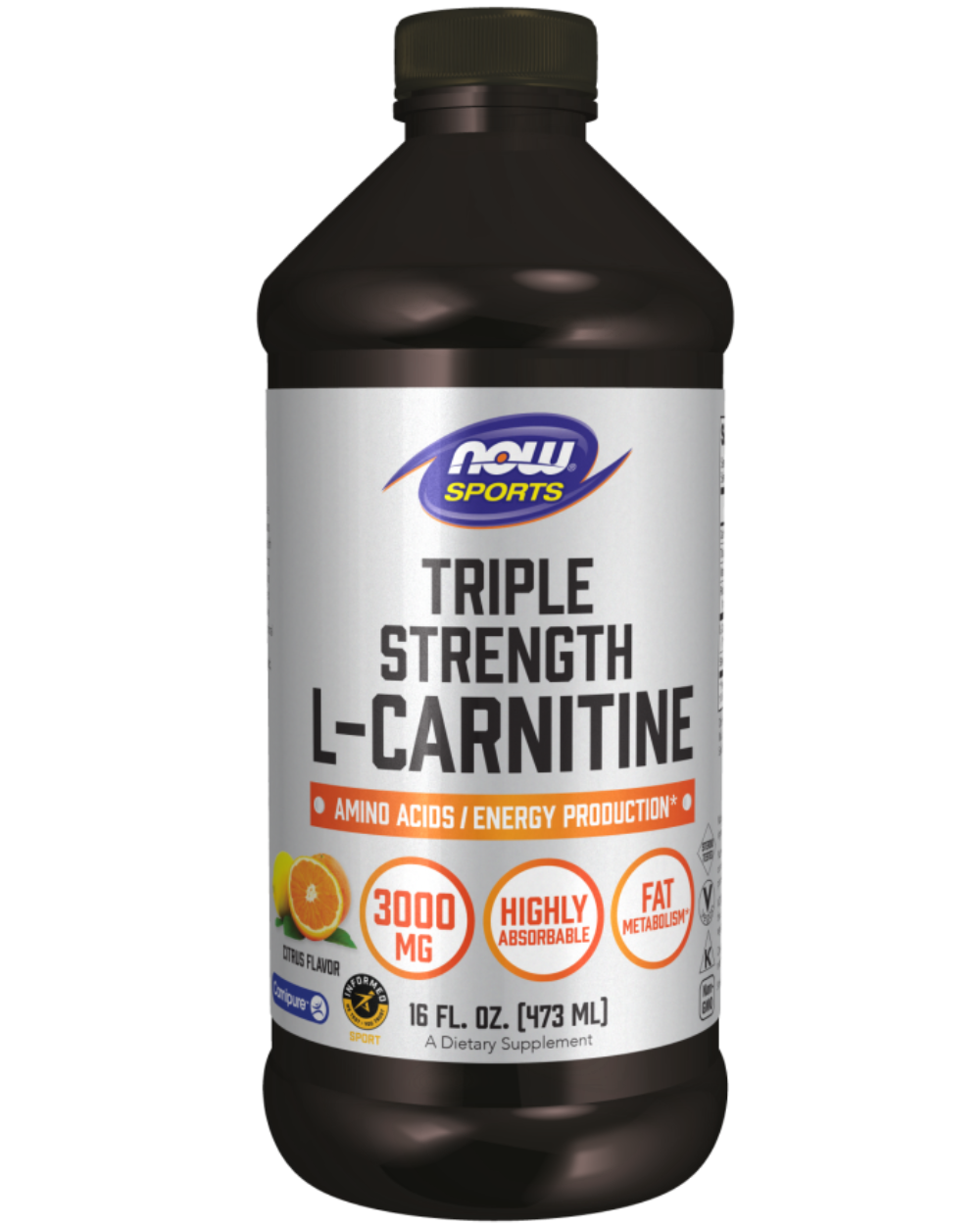 L Carnitine Liquid Citrus 3X