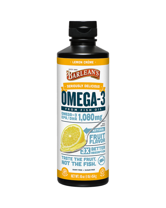 Omega Swirl Lemon Fish Oil