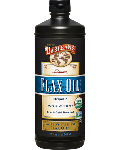 Barlean's 32oz Lignan Flax Oil