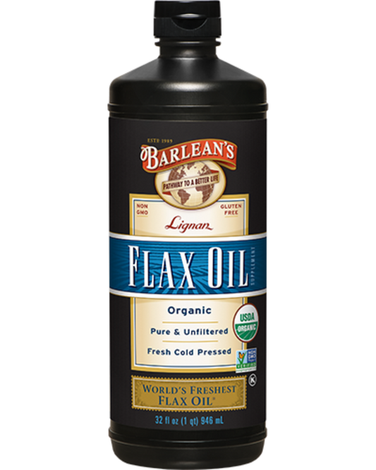 Barlean's 32oz Lignan Flax Oil