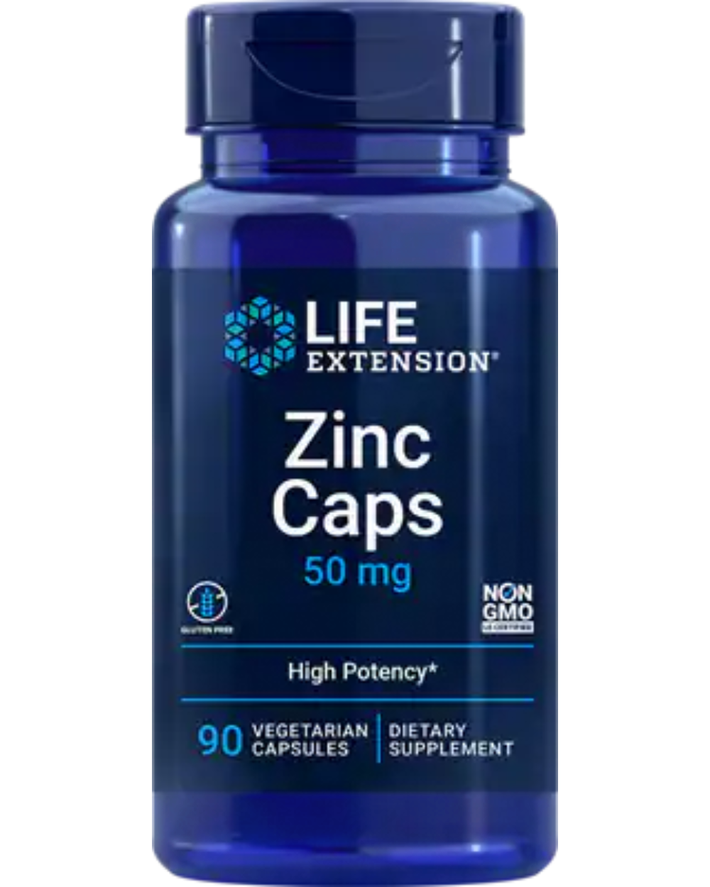 Zinc Caps | 50 mg, 90 vegetarian capsules