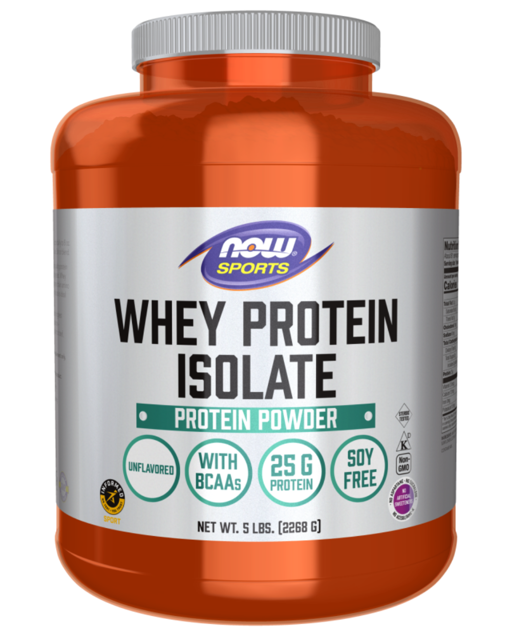 Whey Protein Isolate Unflavored 5 lbs