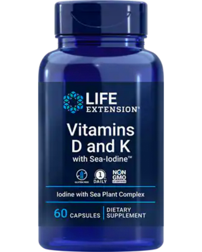 Vitamins D & K with Sea-Iodine
