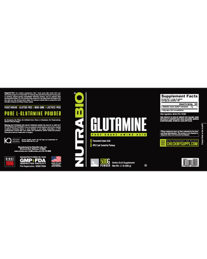 Glutamine (NutraBio)